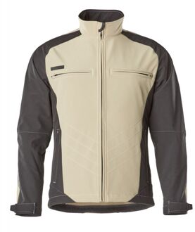 Mascot Dresden 12002-149 - Softshell - Beige/zwart - L