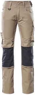Mascot Mannheim - Werkbroek - 49 - Beige/Zwart - 90 cm