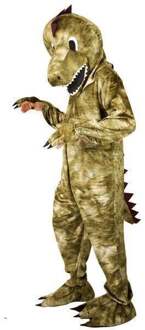 Mascotte verkleedpak Dinosaurus elite Groen