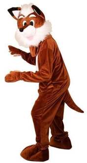 Mascotte verkleedpak Vos Bruin - Kastanje