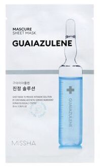 Mascure Guaiazulene Rescue Solution Sheet Mask