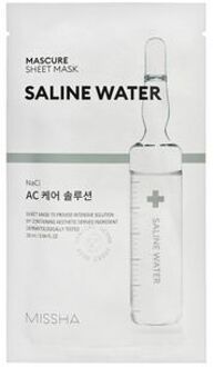 Mascure Saline Water Rescue Solution Sheet Mask