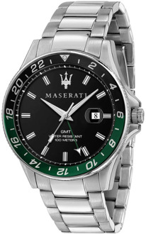 Maserati Analoog Maserati horloge Zilver