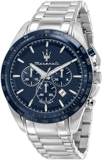 Maserati Chronograaf horloge met datumvenster Maserati , Gray , Heren - ONE Size