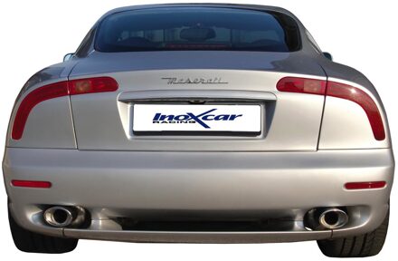 Maserati InoxCar uitlaat passend voor MS GT 3.2 V8 (368pk) -2002 Links/Rechts 120x80mm Oblique IXMASE02120