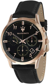 Maserati Ricordo - R8871625004 - Horloge - chronograaf - rosé kleurig - 42mm