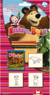 Mash Stempelset masha en de beer: 7-deli