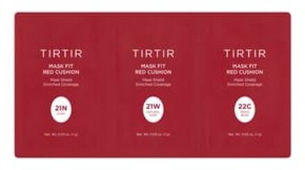 Mask Fit Red Cushion 3 Shade Trial Kit - 14 Colors #21N, #21W, #22C