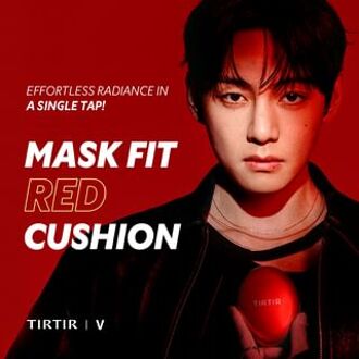 Mask Fit Red Cushion - Kussen Foundation