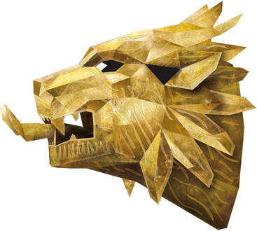 Mask: House Lannister Lion - Boek Veltman Distributie Import Books (1780977794)