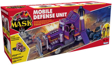 Mask Mobile Defense Unit 12inch Vehicle with 1/24 Figure Set