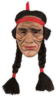 Masker Indiaan Hesutu Multikleur - Print