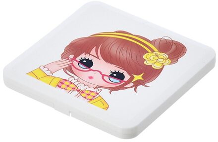 Masker Opbergdoos Masker Besparen Draagbare Opbergdoos Met Deksel Dat Leuke Cartoon Kan Dragen Maskers Organizer Boîte De Masque enregistrer