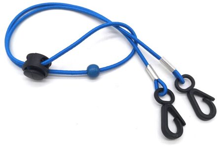 Masker Opknoping Touw Gezichtsmasker Lanyard Masker Lanyard Houder Verstelbare Traceless Oor Opknoping Touw Met Twee Haken Masker Accessoires blauw