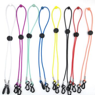 Masker Opknoping Touw Gezichtsmasker Lanyard Masker Lanyard Houder Verstelbare Traceless Oor Opknoping Touw Met Twee Haken Masker Accessoires willekeurig kleur