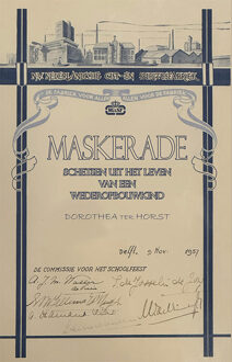 Maskerade -  Dorothea ter Horst (ISBN: 9789493364448)