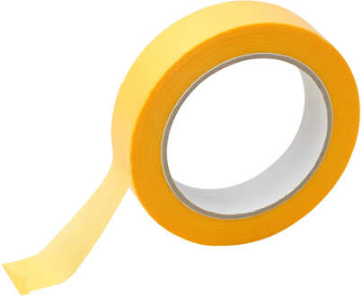 Maskingtape geel 50mtrx25mm pak a 3 rol
