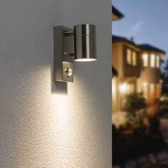 Mason LED Wandlamp Zilver IP44 voor binnen en buiten