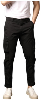 Mason's Beperkte Oplage Cargo Broek Zwart Mason's , Black , Heren - Xl,L,M,S