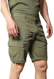 Mason's Cargo Bermuda Shorts Limited Edition Mason's , Green , Heren - 2Xl,Xl,S,Xs