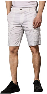 Mason's Cargo Bermuda Shorts Limited Edition Mason's , White , Heren - Xl,L,M,S,Xs