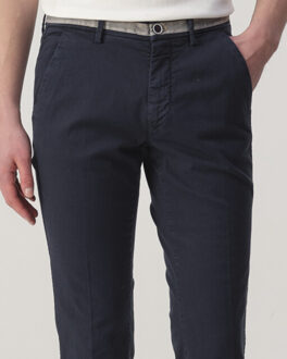Mason's Chino donker - maat 46 Blauw