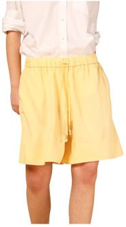Mason's Portovenere Dames Chino Bermuda Shorts Mason's , Yellow , Dames - Xl,L,M,S,Xs,3Xs,2Xs