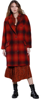 Mason's Single-Breasted Coats Mason's , Red , Dames - M,S,Xs