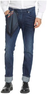 Mason's Slim Fit Jeans in Navy Blue Mason's , Blue , Heren - W38,W31,W40