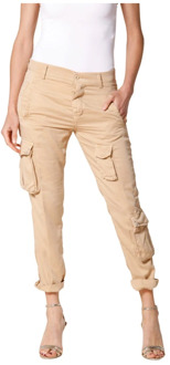 Mason's Slim-fit Trousers Mason's , Beige , Dames - L,M,S,Xs,2Xs,3Xs