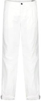 Mason's Slim-fit Trousers Mason's , White , Heren - 2Xl,Xl,M
