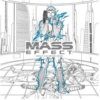 Mass Effect Adult Coloring Book