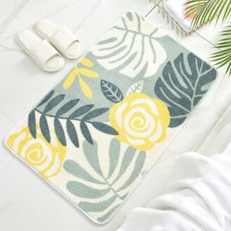 Massaal Bad Matten Thuis Decoratie Deur Mat Antislip Absorberend Badkamer Deurmat Super Zachte Vezel Bad Rug 50x80cm / B