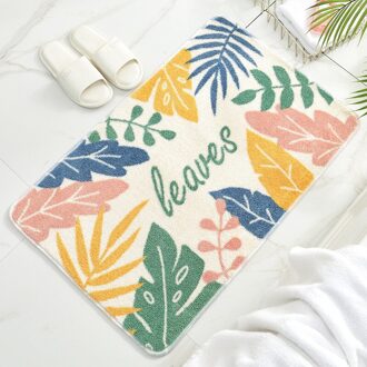 Massaal Bad Matten Thuis Decoratie Deur Mat Antislip Absorberend Badkamer Deurmat Super Zachte Vezel Bad Rug 50x80cm / C