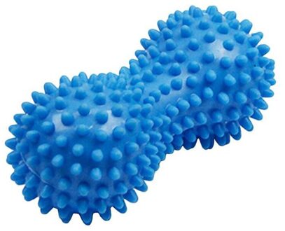 Massage Bal Pinda Vorm Fitness Bal Duurzaam Pvc Stress Relief Body Hand Voet Spiky Massager Trigger Punt Voet Pijn Blauw