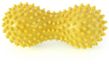 Massage Bal Pinda Vorm Fitness Bal Duurzaam Pvc Stress Relief Body Hand Voet Spiky Massager Trigger Punt Voet Pijn geel