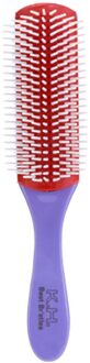 Massage Kam Anti-statische Luchtkussen Steil Haar Kam Afneembare Negen rij Kammen Kappers Gereedschap paars