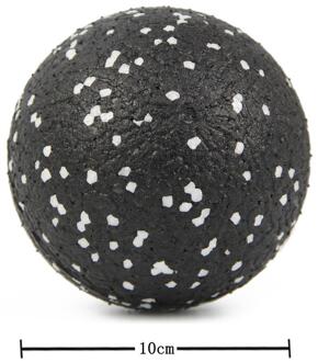 Massage Roller Dubbele Massage Bal Lacrosse Bal Epp Hoge Intensiteit Voor Spier Herstel Release Trigger Point Therapie BlackWhite10cm