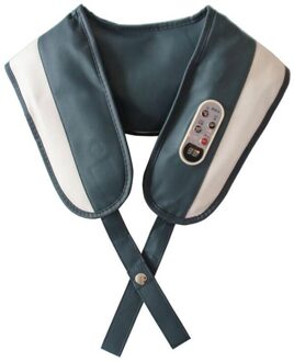 Massage Sjaal Kloppend Nek Schouder Taille Cervicale Massager Sjaal Blauw