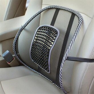 Massage Vent Mesh Lumbale Onderrug Brace Ondersteuning Auto Zetel Stoel Kussen