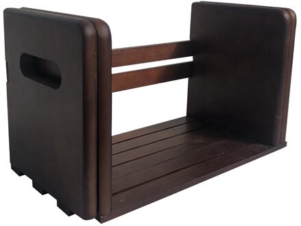 Massief Hout Houten Boekensteunen Houten Boekenplank Creatieve Boekenplank Massief Houten Boekenplank Boek Afwerking Rack