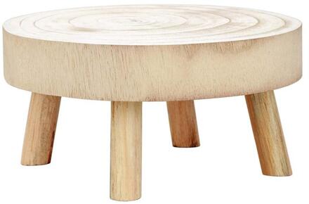 Massief Houten Bloempot Stand Tuin Plant Stand Plant Holding Rack Tuin Display Plant Stand Plank Home Decor