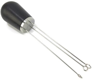 Massief Houten Handvat Rvs Espresso Koffie Tamper Roeren Naald Espresso Sabotage Espresso Packer Koffie Maker Gereedschap 1Pc 2