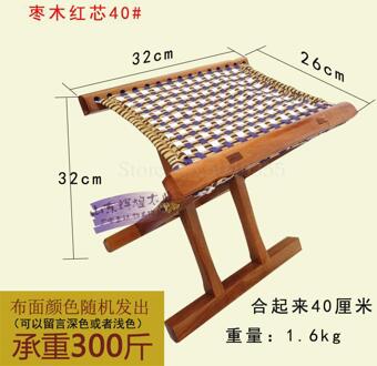 Massief houten kruk hout rode kern Ma Zazi outdoor draagbare vouwen kleine Maza kruk VIP 7