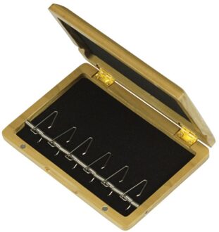 Massief Houten Reed Case Fagot Houder Doos Houten Walnoot Voor 6Pcs Fagot Riet Houtblazers Instrument Accessoires