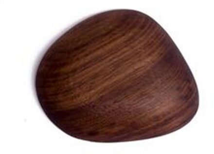 Massief Houten Sleutelhouder Pebble Shape Muur Sleutel Organizer Sterke Magnetische Sleutel Rack Klerk Huishoudster op de muur