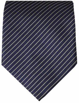 Massimo Valeri Blauwe zijden stropdas M20