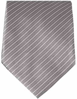 Massimo Valeri Bruine zijden stropdas M18