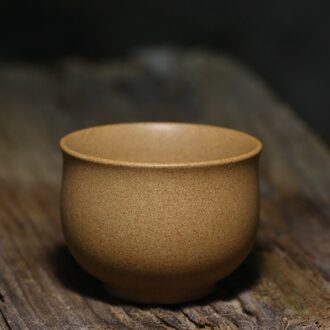 Master Handgemaakte Chinese Stijl Aardewerk Thee Cup Theewaar Kom Voor Theeceremonie Kong Fu Thee Set Theekopje