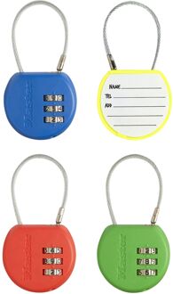 Master Lock adres-hangslot met combinatie ABS 42 mm